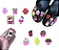 Kit Pins Pingentes,  Personagens - Doces - Imagem 2