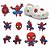 Kit Pins Pingentes,  Personagens - Homem Aranha - Imagem 1