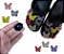 Kit Pins Pingentes,  Personagens de Feltro - Borboletas - Imagem 2