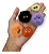 Kit Pins, Bottons,  Personagens - Pompom com Olhos - Imagem 1