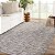Tapete De Sala Quarto Mesclado 1,46x1,00 Antiderrapante - Imagem 5