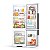 Geladeira Consul Frost Free Duplex 397 litros Branca com freezer embaixo - CRE44BB - Imagem 4