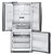 Geladeira Frost Free Brastemp French Door 515 litros Inox com Água e Gelo na Porta - BRH85AK • 110V - Imagem 3