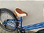Bicicleta Aro 26 VINTAGE RETRÔ 7 Marchas, Azul, Marrom, Preto - Imagem 3