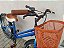 Bicicleta Aro 26 VINTAGE RETRÔ 7 Marchas, Azul, Marrom, Preto - Imagem 2