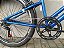Bicicleta Aro 26 VINTAGE RETRÔ 7 Marchas, Azul, Marrom, Preto - Imagem 4