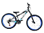 BICICLETA ARO 26 VIKINGX TUFF 25 21 MARCHAS PRETA AZUL FOSCO - Imagem 2