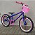 Bicicleta Aro 20 Azul Rosa - Imagem 1