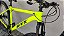 Bicicleta Aro 29 GTI 21 Marchas Tamanho 19MM Amarelo Neon - Imagem 2
