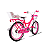 Bicicleta Aro 20 PRO-X CISSY Rosa Com Cadeirinha de Boneca - Imagem 2