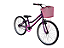 Bicicleta aro 24 JVT Roxa - Imagem 1