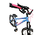 Bicicleta aro 24 FIRST Alumínio 7 Marchas Azul Rosa - Imagem 2
