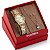 Kit Relógio Mondaine Dourado com Semi Joia 32608LPMKDE1K1 - Imagem 1