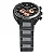 Relógio Seculus Masculino Aço e Cerâmica Preto - Imagem 2