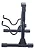 Apoio Violão Baixo Guitarra Palco Ask Sp103 Apoio Silicone Cor Preto - Imagem 1