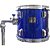 Bateria Acústica 2t Cromada Azul Com Banco Ny-f1rst - Imagem 3