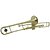Trombone De Pisto Tb 200p Laqueado Dourado Com Case New York - Imagem 2