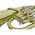 Bombardino Euphonium De 4 Chaves Ep 340 Laqueado Dourado Com Case New York - Imagem 4