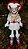 Boneco Pennywise IT - Feltro - Imagem 1