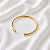 – Bracelete Essenza – Dourado - Imagem 1