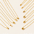 — Colar Letra — Dourado - Imagem 4