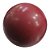 BOLA DE BOCHA - VERMELHA - Imagem 1