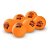 BOLA DE TÊNIS DE MESA PING PONG LARANJA - CAIXA COM 6 UNIDADES - FORT - Imagem 1
