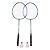 RAQUETE PARA PETECA  BADMINTON - PAR CONVOY - Imagem 1