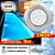 Luminária LED Piscina 9w | 12,5cm | 12v | INOX | IP68 À prova D'água - Imagem 1