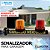 Sinalizador LED Para Garagem | GIROLED | AVISO VISUAL | Bivolt | IP65 Resistente à Água | 360º | LED PHILIPS - Imagem 1