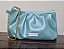 Clutch Luxo- bolsa de mão - verde menta - couro ecológico - Imagem 2