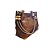 Bolsa Charmy com pedrarias - Marrom - Imagem 1