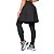 Calça Legging Saia Fitness com Bolso Poliamida Leg Preta SELENE Resistente Grossa Alta Qualidade - Imagem 2