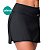 Shorts Saia Academia Fitness Corrida Caminhada Poliamida Esportivo Selene Qualidade Preto Rosa - Imagem 1