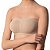 Sutiã Top FAIXA Tomara que Caia Sem Costura SELENE Original Lingerie Alta Qualidade Sustentação Lingerie Bege Nude Preto - Imagem 5