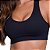 Top Academia Fitness Canelado Preto Alta Sustentação Esporte Selene - Imagem 2