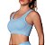 Top Academia Fitness Poliamida Alça Reta Resistente Sem Costura Detalhes Texturizados Selene Conforto - Imagem 4