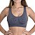 Top Nadador Fitness Alta Sustentação Grosso Selene Original Sem Costura Academia Treino Conforto Cinza Mescla - Imagem 3
