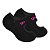Meia Antiderrapante Yoga Pilates Selene Sports com Grips Emborrachados Não Escorrega Esportiva Preta - Imagem 5