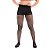 Meia Calça Arrastão Selene Original Adulto Preta Elastano Rock Inverno Rede Trama Feminina Halloween - Imagem 2