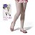 Meia Calça Infantil Fio 40 SELENE Ooriginal Opaca Branca Rosa Preto com Elastano Criança Menina Feminina - Imagem 1