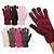 Luva de Lã GROSSA Casimira Inverno Lisa Macia e Confortável Quente Cores Preta Rosa Vinho Feminina Masculina Unissex - Imagem 1