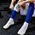 Meia Canelito Longo Protetor de Canela Futebol Esportivo Respirável com Punho Canelado Branco Preto Vermelho Azul Adulto - Imagem 4