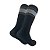 Meia Street Cano Longo Masculina Esportiva 39 ao 43 Preta Branca Listras - Imagem 3