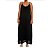 Vestido Feminino Preto Longo Soltinho Alça Ajustável Sampa Havaianas - Imagem 4