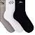 Kit 3 Meias Masculina Algodão Adulto Casual Cano Médio - Imagem 2