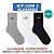 Kit 3 Meias Masculina Algodão Adulto Casual Cano Médio - Imagem 3