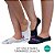 Kit 2 Pares Meia Super Invisivel Curta em ALgodão Conforto Feminina Estampada - Imagem 4