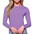 Blusa Manga Longa Proteção Solar Feminina UV50+ SELENE Original Adulto Verão Esportiva - Imagem 3