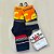 Kit 2 Pares Meias Infantil em Algodão Cano Médio 29 a 34 Menino Estampada - Imagem 3